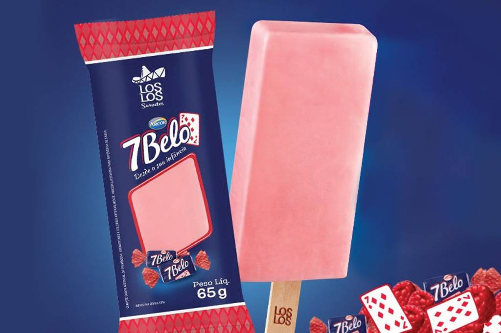 A bala 7 Belo acaba de virar sorvete