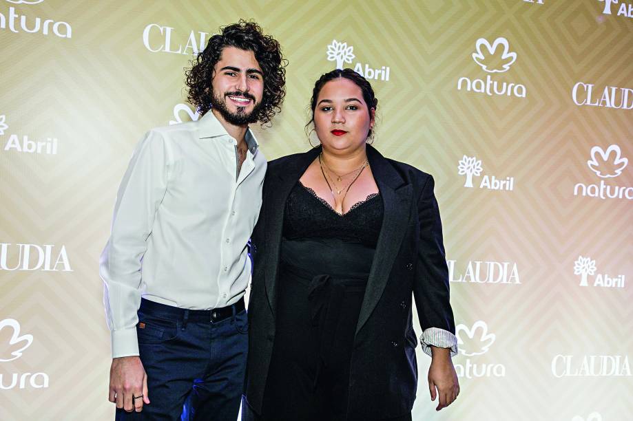 Hugo Merchan e Clarisse Duarte, participantes do MasterChef