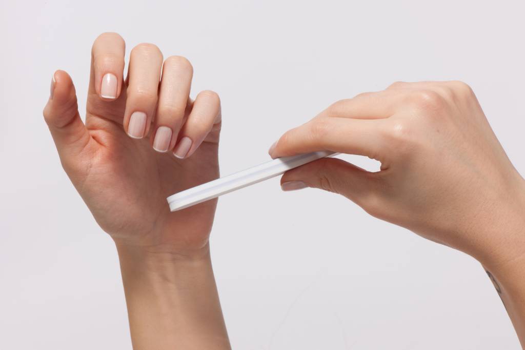 Woman Doing Manicure Woman Doing Manicure
