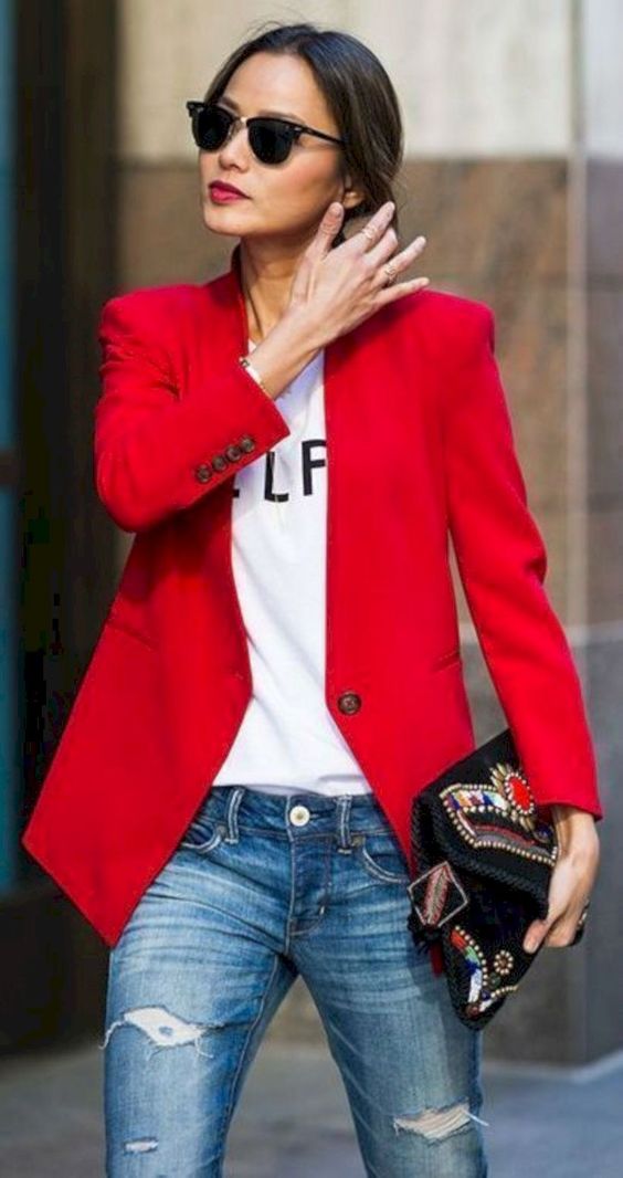 blazer vermelho blazer vermelho