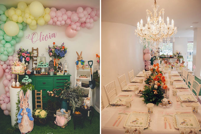 Festa na Páscoa: Peter Rabbit como tema de uma decoração encantadora!