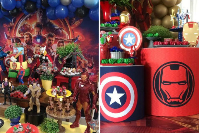 Festa infantil: Não há como fugir, o tema do momento é Vingadores!