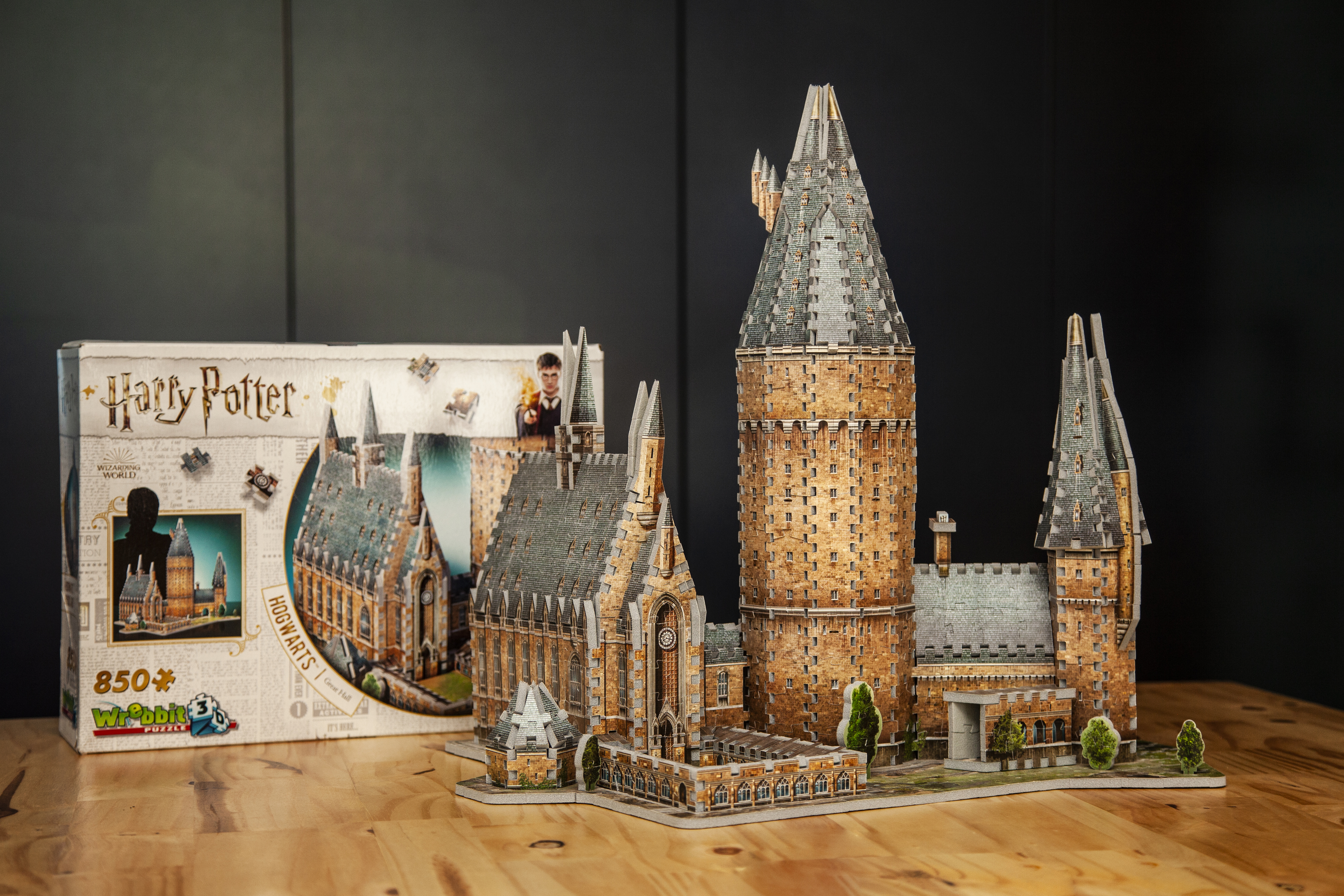 Quebra-Cabeça de Madeira 3D - Castelo - Harry Potter