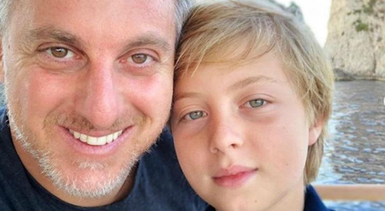 Luciano Huck e o filho Benício