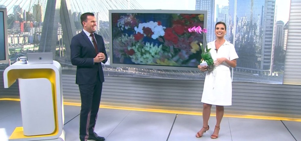 Sabina Simonato e Rodrigo Bocardi