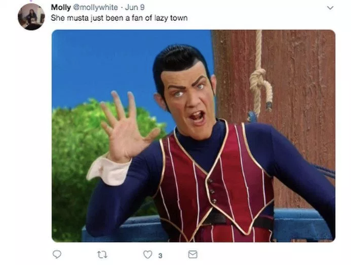 Tweet - Lazytown