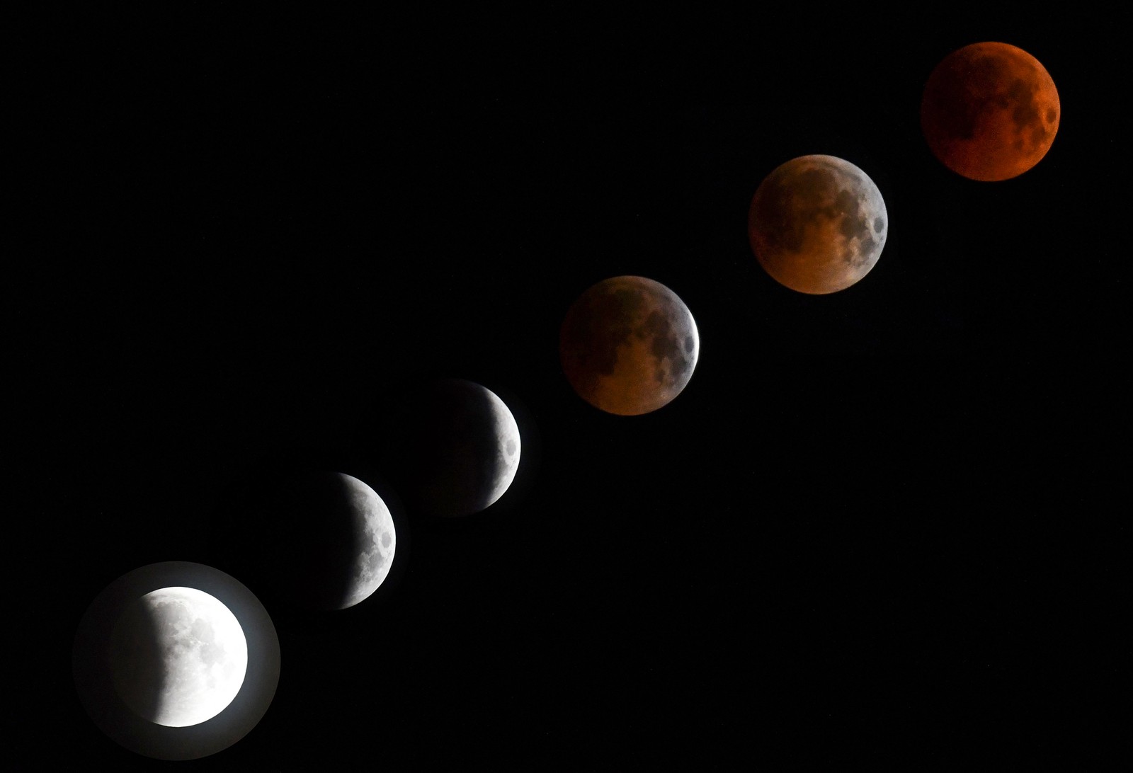 Eclipse lunar desta terça (16) poderá ser visto em todo o Brasil CLAUDIA