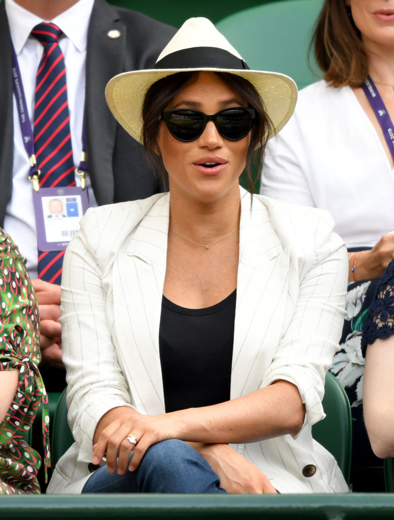 Meghan Markle no Torneio de Wimbledon Meghan Markle no Torneio de Wimbledon