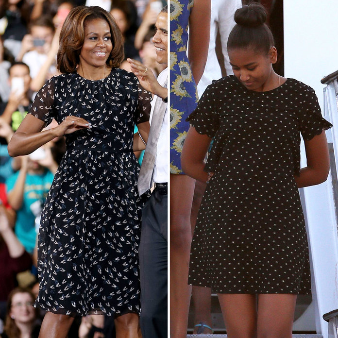 Michelle e Sasha Obama