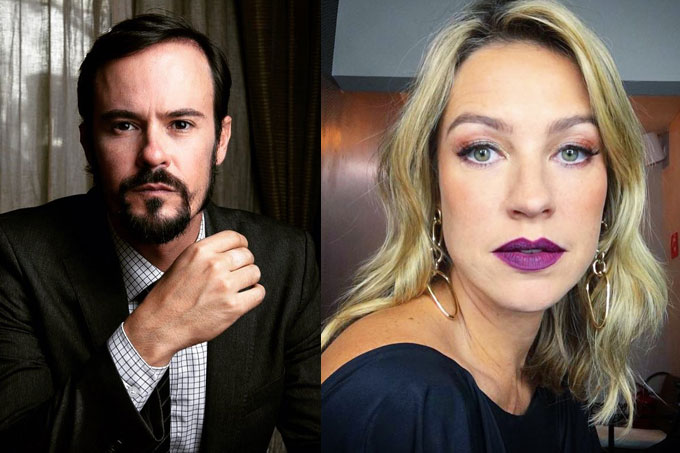 Luana Piovani e Paulinho Vilhena curtem clima de romance em Portugal