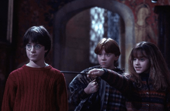 Harry, Rony e Hermione