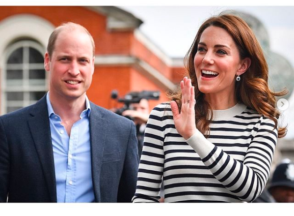 Kate Middleton e príncipe William