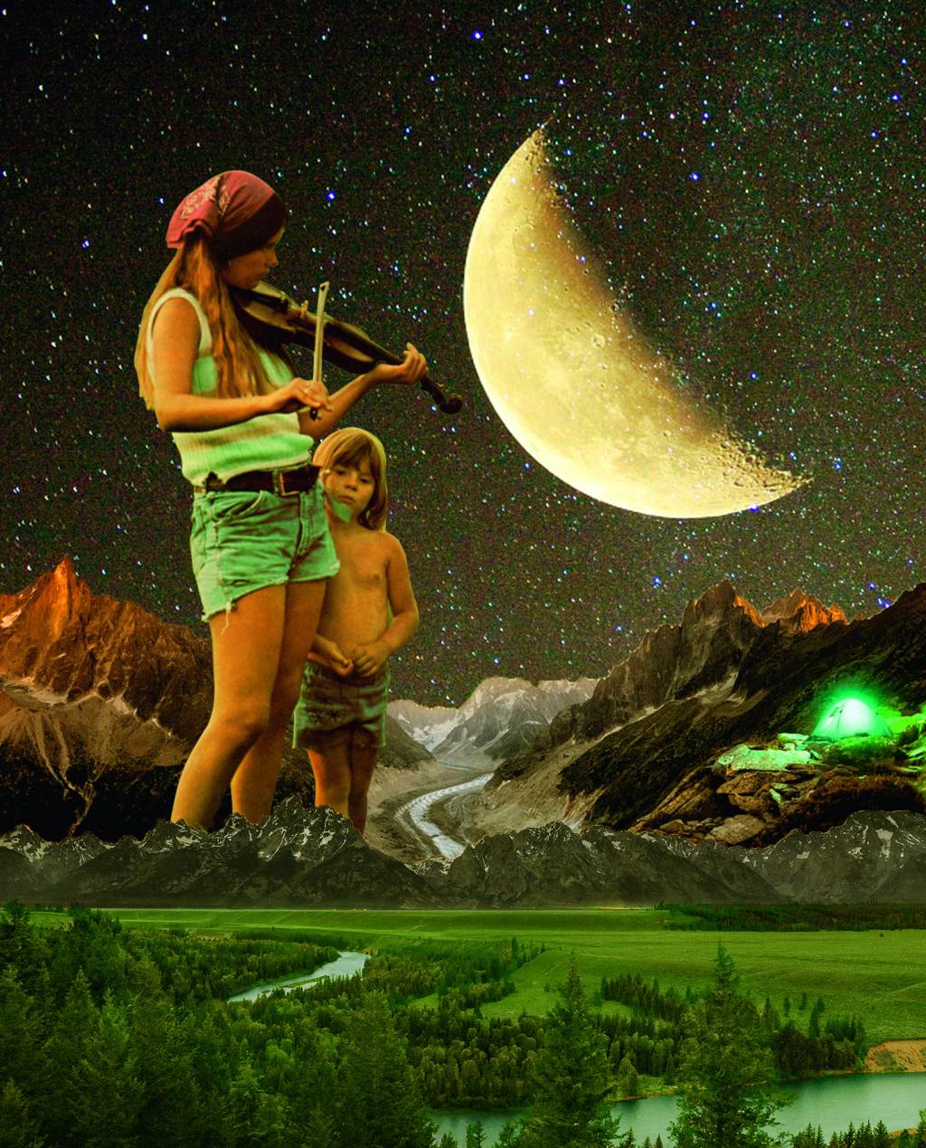 Lua crescente Lua crescente