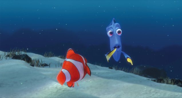 <strong>Procurando Nemo (estreia em 01/09): </strong>Nesta emocionante aventura, dois peixinhos, Marlin e Dory, procuram o filho desaparecido de Marlin, Nemo, por todo o mundo submarino.