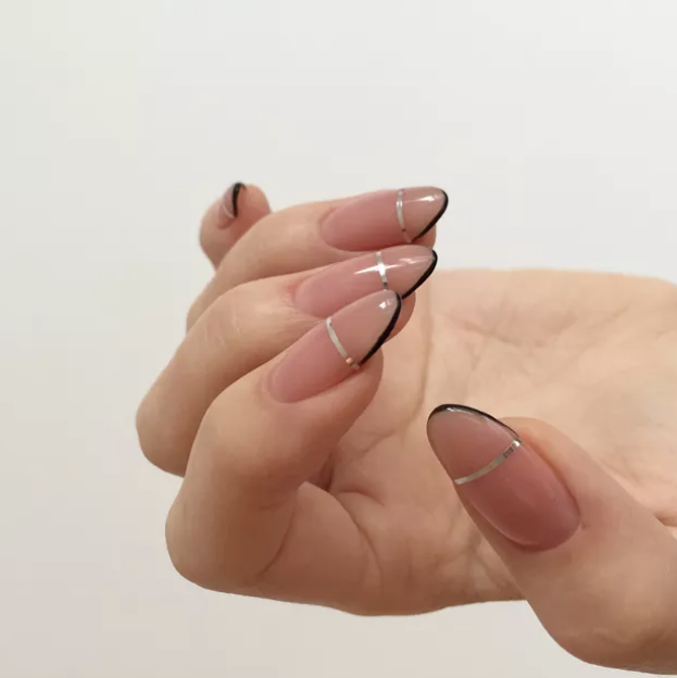 Contorno discreto nas unhas é a nova tendência de nail art