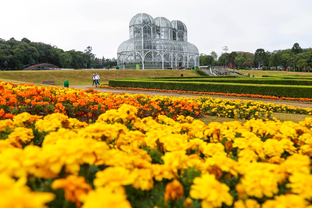 Jardim Botânico. Curitiba, 03/05/2017. Foto: Pedro Ribas/SMCS Jardim Botânico. Curitiba, Paraná.