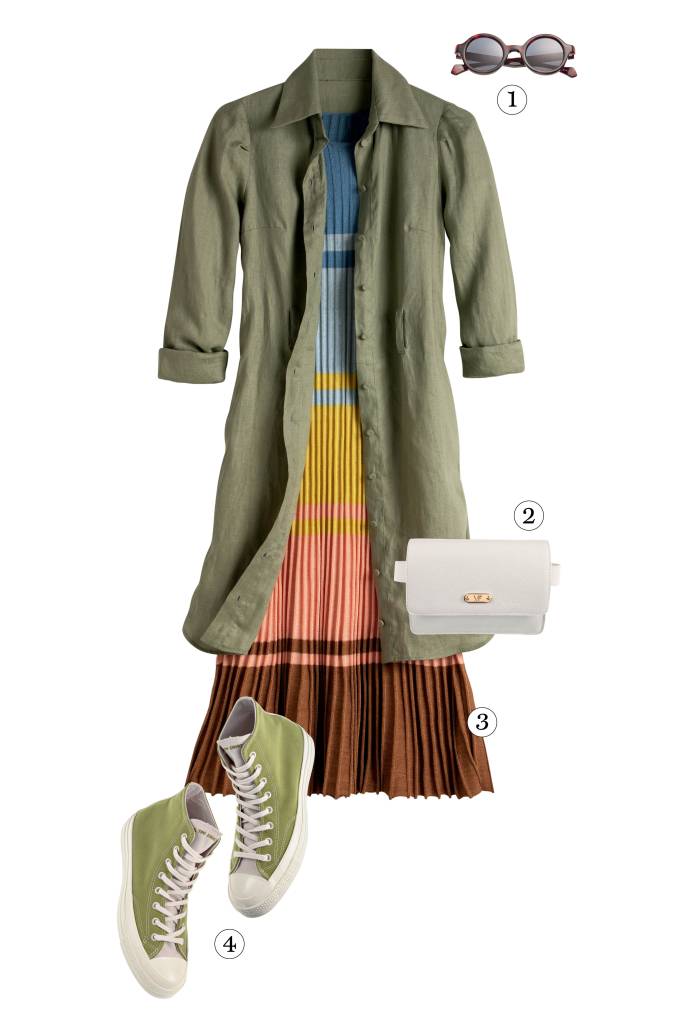 4 inspirações de looks com a mesma chemise 4 inspirações de looks com a mesma chemise