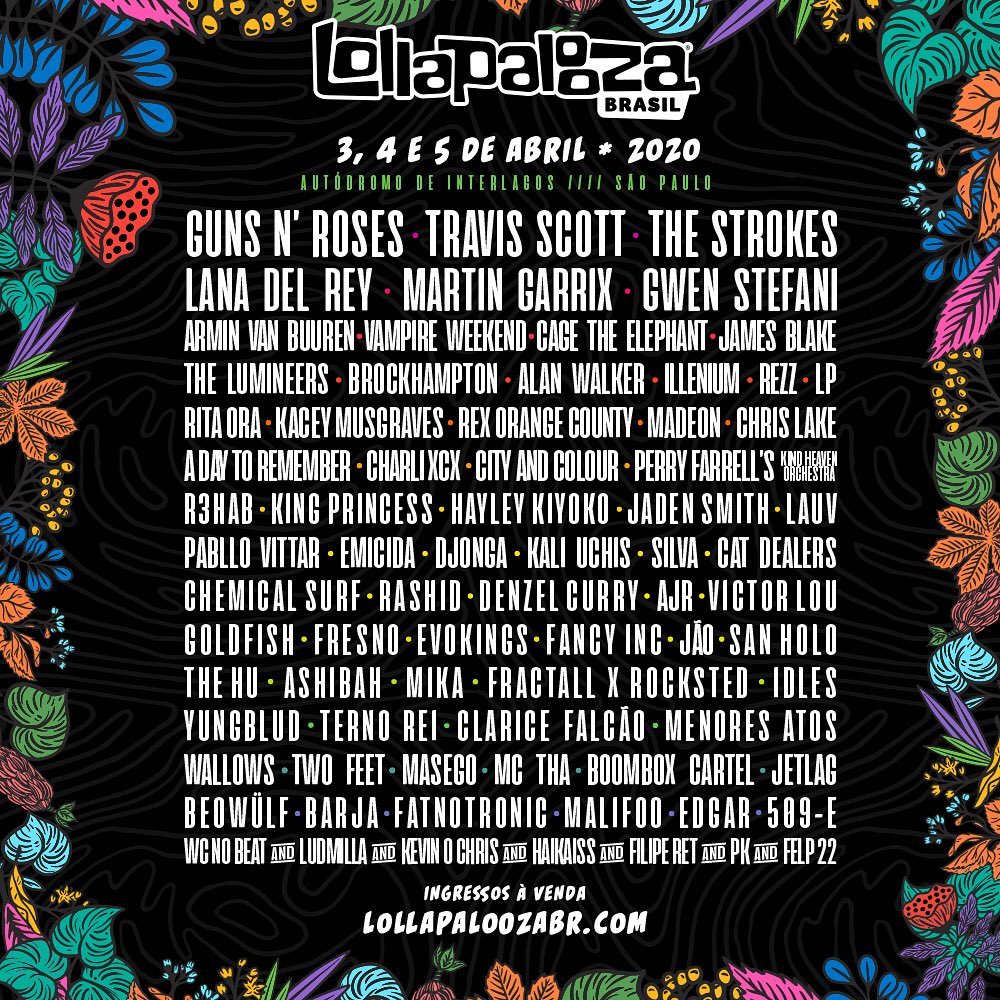 line up lollapalooza line up lollapalooza