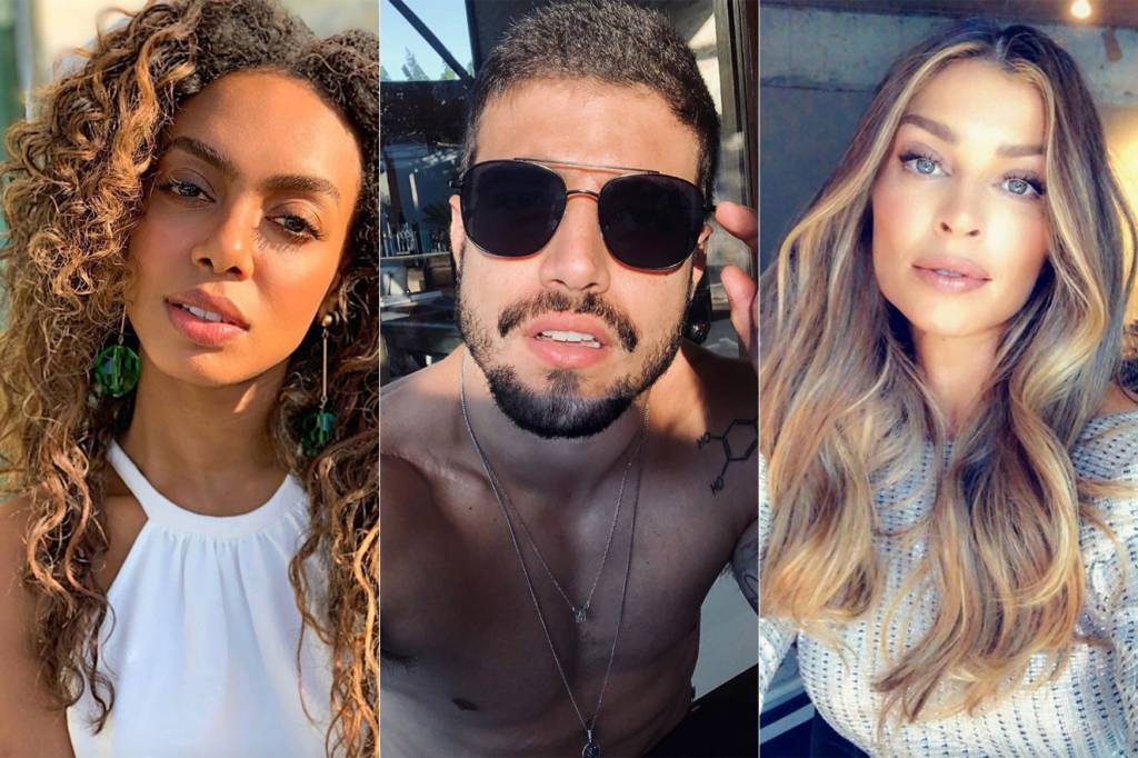 Caio Castro ficou com Grazi enquanto estava com Dandara Mariana
