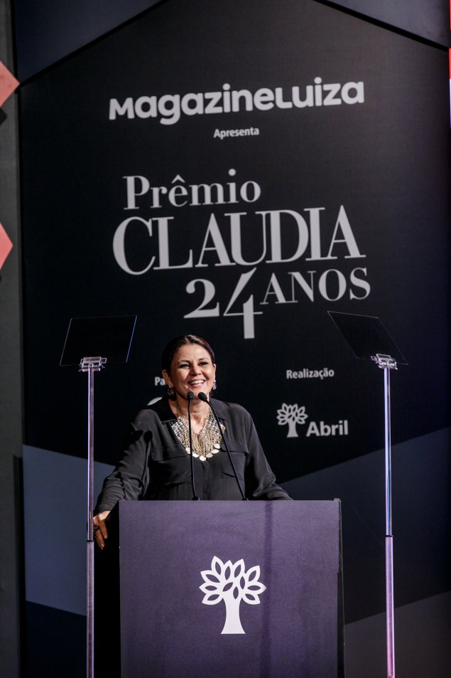 A diretora de CLAUDIA, Guta Nascimento, abriu a cerimônia