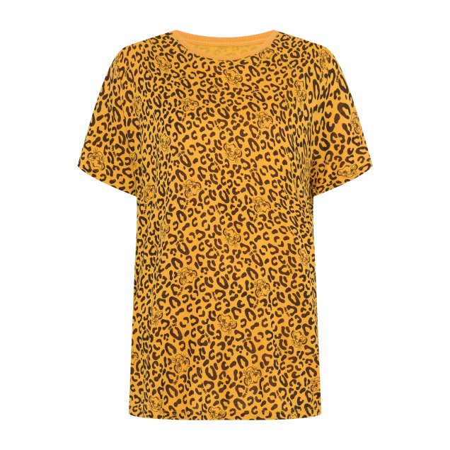 Blusa feminina estampada animal print Rei Leão, R$ 49,99 - C&A