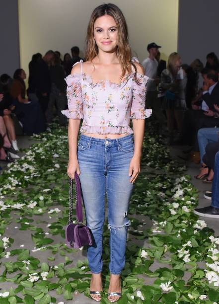 no desfile da <strong>Brock Collection</strong>. no desfile da <strong>Brock Collection</strong>.