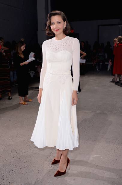 no desfile da <strong>Self-Portrait</strong>. no desfile da <strong>Self-Portrait</strong>.