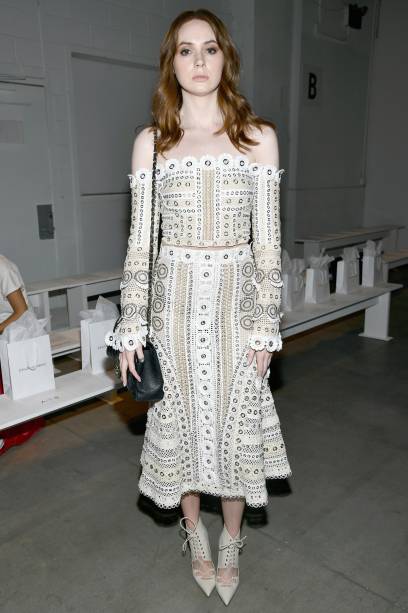 no desfile da <strong>Jonathan Simkhai</strong>. no desfile da <strong>Jonathan Simkhai</strong>.