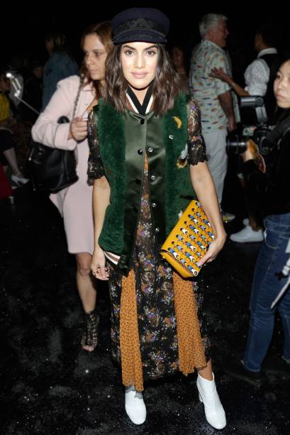 no desfile da <strong>Coach</strong>. no desfile da <strong>Coach</strong>.