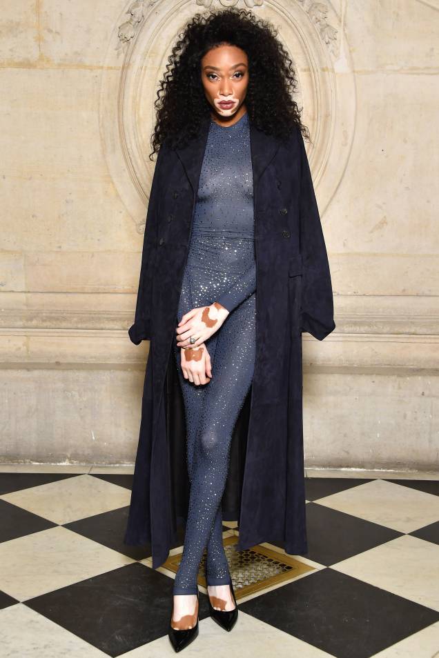 no desfile da <strong>Dior</strong>. no desfile da <strong>Dior</strong>.