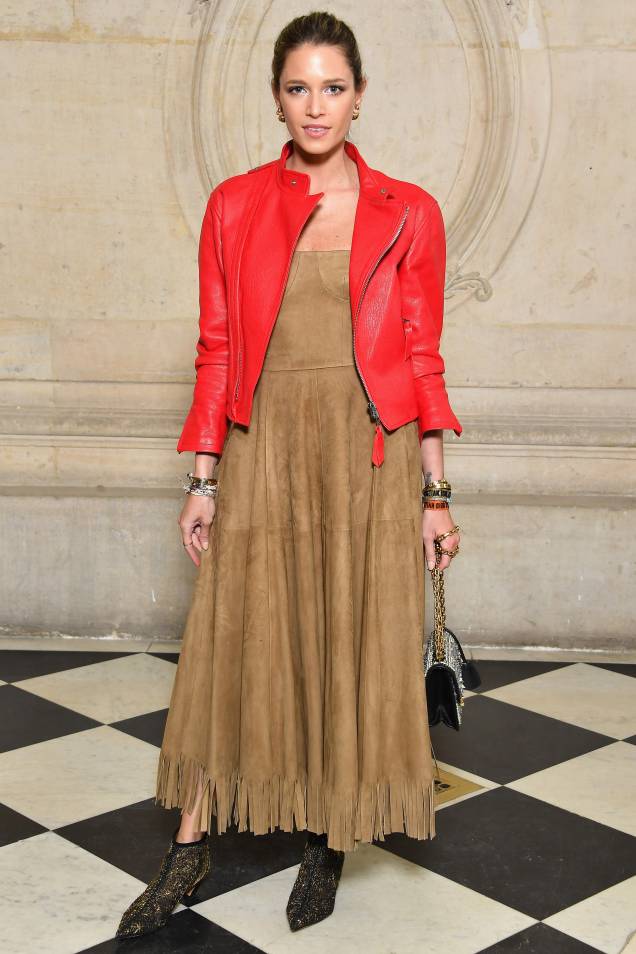 no desfile da <strong>Dior</strong>. no desfile da <strong>Dior</strong>.