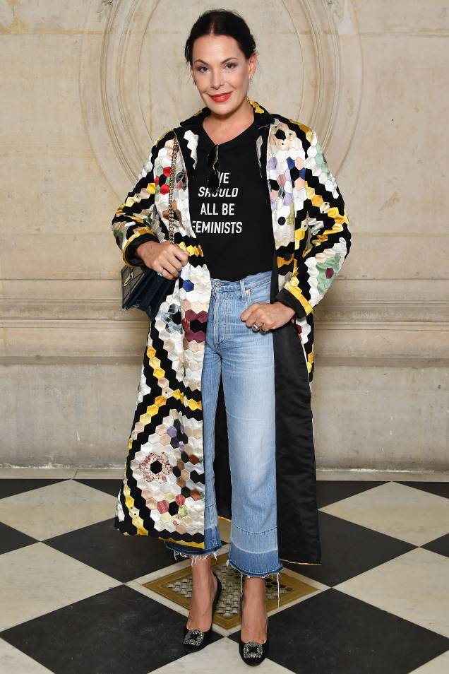 no desfile da <strong>Dior</strong>. no desfile da <strong>Dior</strong>.