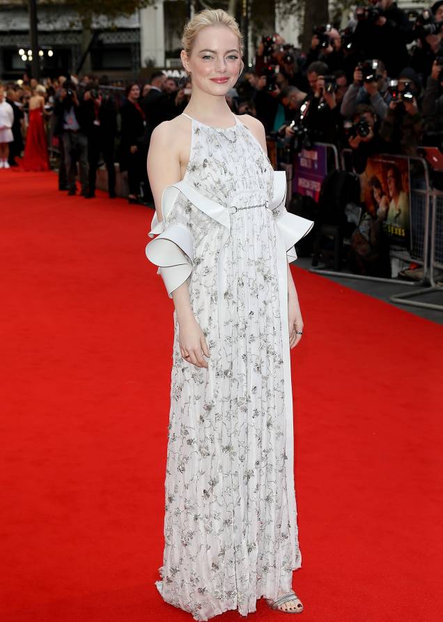 de <strong>Louis Vuitton</strong> na première de Battle of the Sexes. de <strong>Louis Vuitton</strong> na première de Battle of the Sexes.