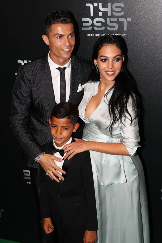 Cristiano Ronaldo, Cristiano Ronaldo Junior e Georgina Rodriguez Cristiano Ronaldo, Cristiano Ronaldo Junior e Georgina Rodriguez