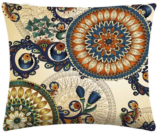 Almofada Mandala, de poliéster, 40 x 40 cm. <a href="https://www.magazineluiza.com.br/almofada-digitais-mandala-com-2-pecas-aquarela/p/jbaeh3e89a/cm/alcm/" target="_blank" rel="noopener">Magazine Luiza</a>, R$ 17,82 Almofada Mandala, de poliéster, 40 x 40 cm. <a href="https://www.magazineluiza.com.br/almofada-digitais-mandala-com-2-pecas-aquarela/p/jbaeh3e89a/cm/alcm/" target="_blank" rel="noopener">Magazine Luiza</a>, R$ 17,82