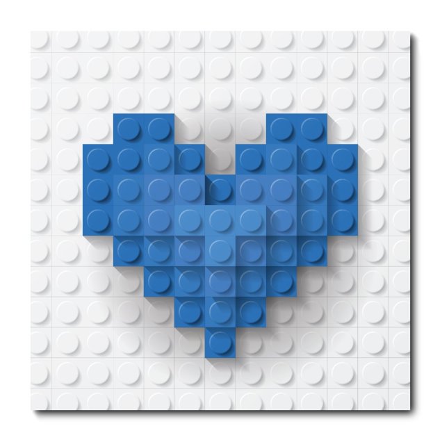 Plaquinha decorativa Coração Lego, de MDF, 20 x 20 cm. <a href="https://www.americanas.com.br/produto/32392567/placa-decorativa-coracao-lego-1400plmk?pfm_carac=lego&pfm_index=10&pfm_page=search&pfm_pos=grid&pfm_type=search_page%20&sellerId&sellerid&tamanho=20%20cm%20Largura%20x%2020%20cm%20Altura" target="_blank" rel="noopener">Americanas.com</a>, R$ 19,99
