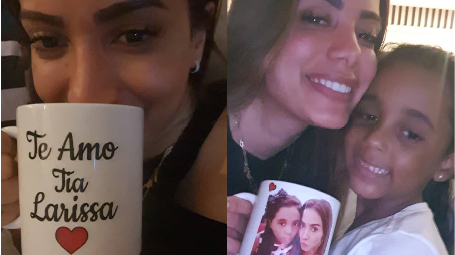 Anitta e sobrinha Anitta e sobrinha