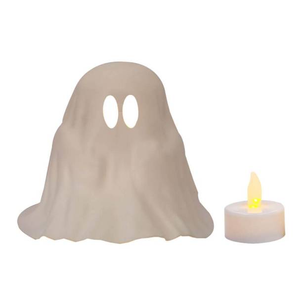 Fantasma com vela de LED. <a href="https://www.magazineluiza.com.br/fantasma-com-vela-de-led-halloween-festabox/p/6648823/am/fsta/?partner_id=0&utm_source=google&seller_id=festabox&product_group_id=427265557804&ad_group_id=48543698795&aw_viq=pla&gclid=EAIaIQobChMIm9Go5J-a3gIVk4CfCh31KwRAEAkYCSABEgKQAfD_BwE" target="_blank" rel="noopener">Magazine Luiza</a>, R$ 22,90