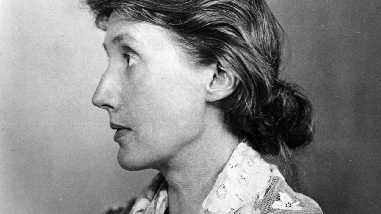 A escritora Virginia Woolf.