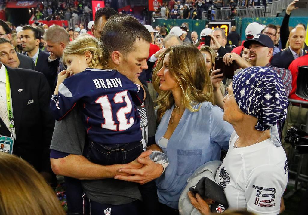 As fotos apaixonantes de Gisele e Tom Brady após o Super Bowl