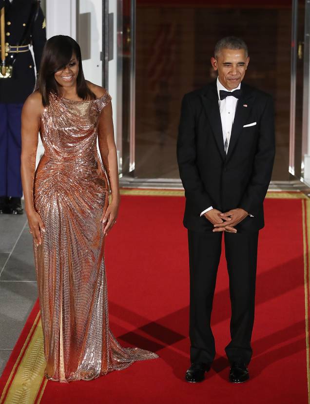Vestido: Versace // Evento: State Dinner // Data: 18.10.16 Vestido: Versace // Evento: State Dinner // Data: 18.10.16