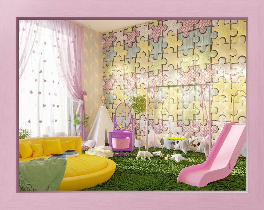 Quarto infantil dos sonhos em 3D – Paquistão Quarto infantil dos sonhos em 3D – Paquistão