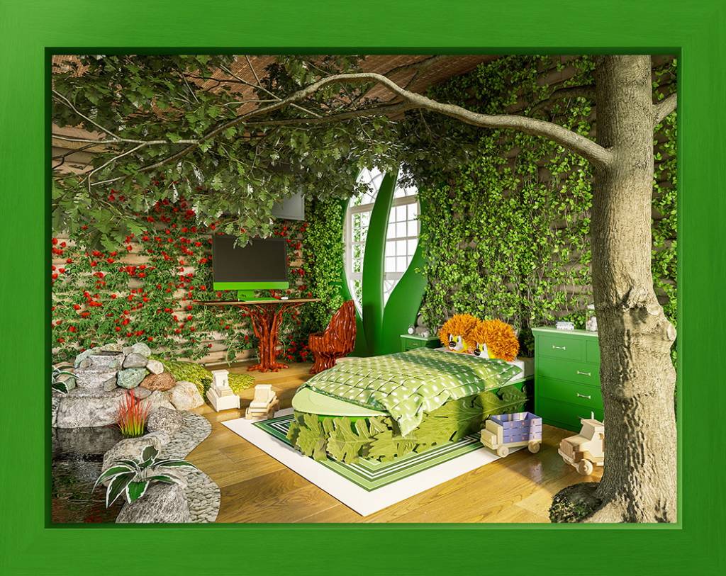 Quarto infantil dos sonhos em 3D – Grécia Quarto infantil dos sonhos em 3D – Grécia