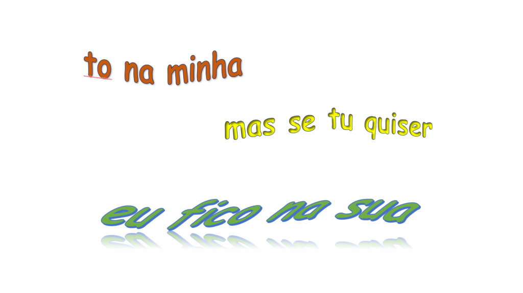 Memes em WordArt para mandar para o crush