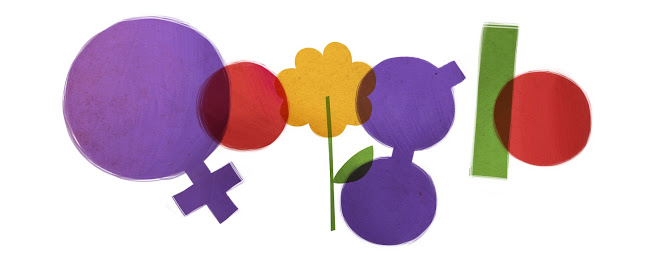 google doodle dia internacional da mulher 2012