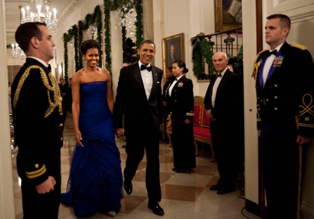 Vestido: Vera Wang // Evento: Recepção para os homenageados do Kennedy Center // Data: 04.12.11 Vestido: Vera Wang // Evento: Recepção para os homenageados do Kennedy Center // Data: 04.12.11