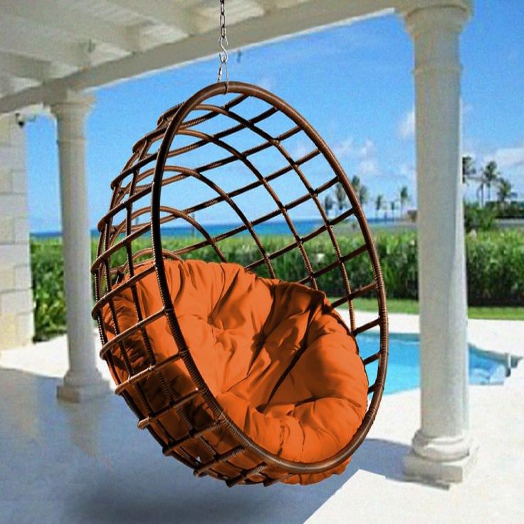 balanço redondo Papasan Hanging Chair Unique Hanging Papasan Chair Ideas Seat With Model In Papasan