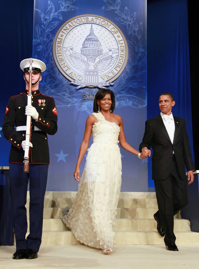 Vestido: Jason Wu // Evento: Baile inaugural do primeiro mandato de Barack Obama // Data: 20.01.09 Vestido: Jason Wu // Evento: Baile inaugural do primeiro mandato de Barack Obama // Data: 20.01.09