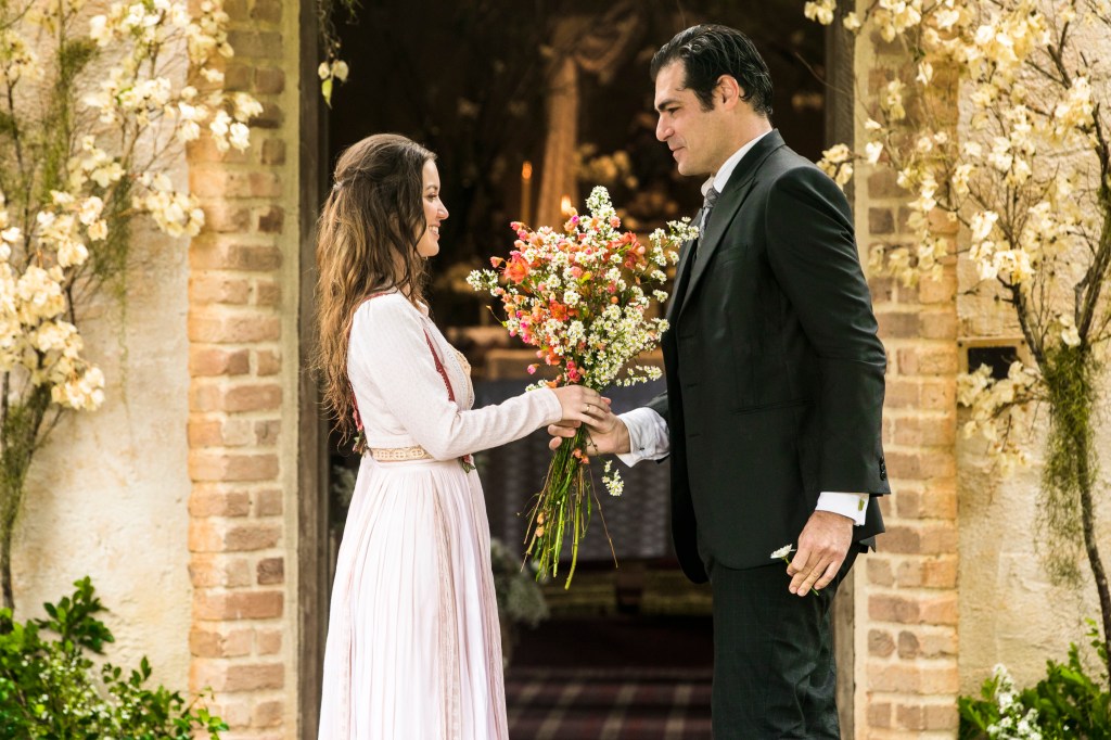 Casamento de Darcy (Thiago Lacerda) e Elisabeta (Nathalia Dill)