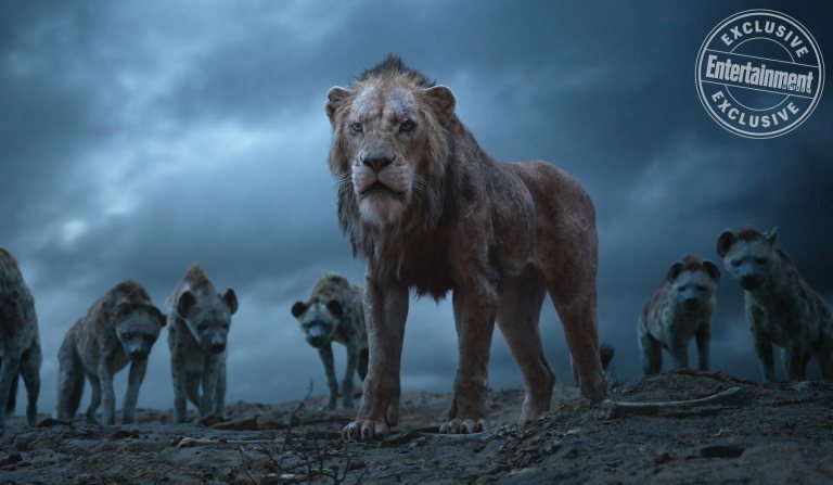 Scar e as hienas em 'O Rei Leão'